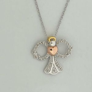 Natural Diamond “Angel” Pendant